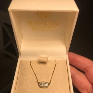 Kendra Scott 14k gold and diamond Lisa